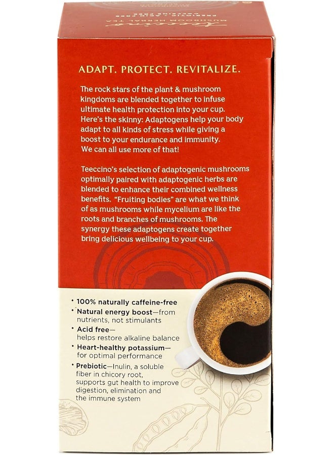 Teeccino Reishi Eleuthero Herbal Tea - Image 3